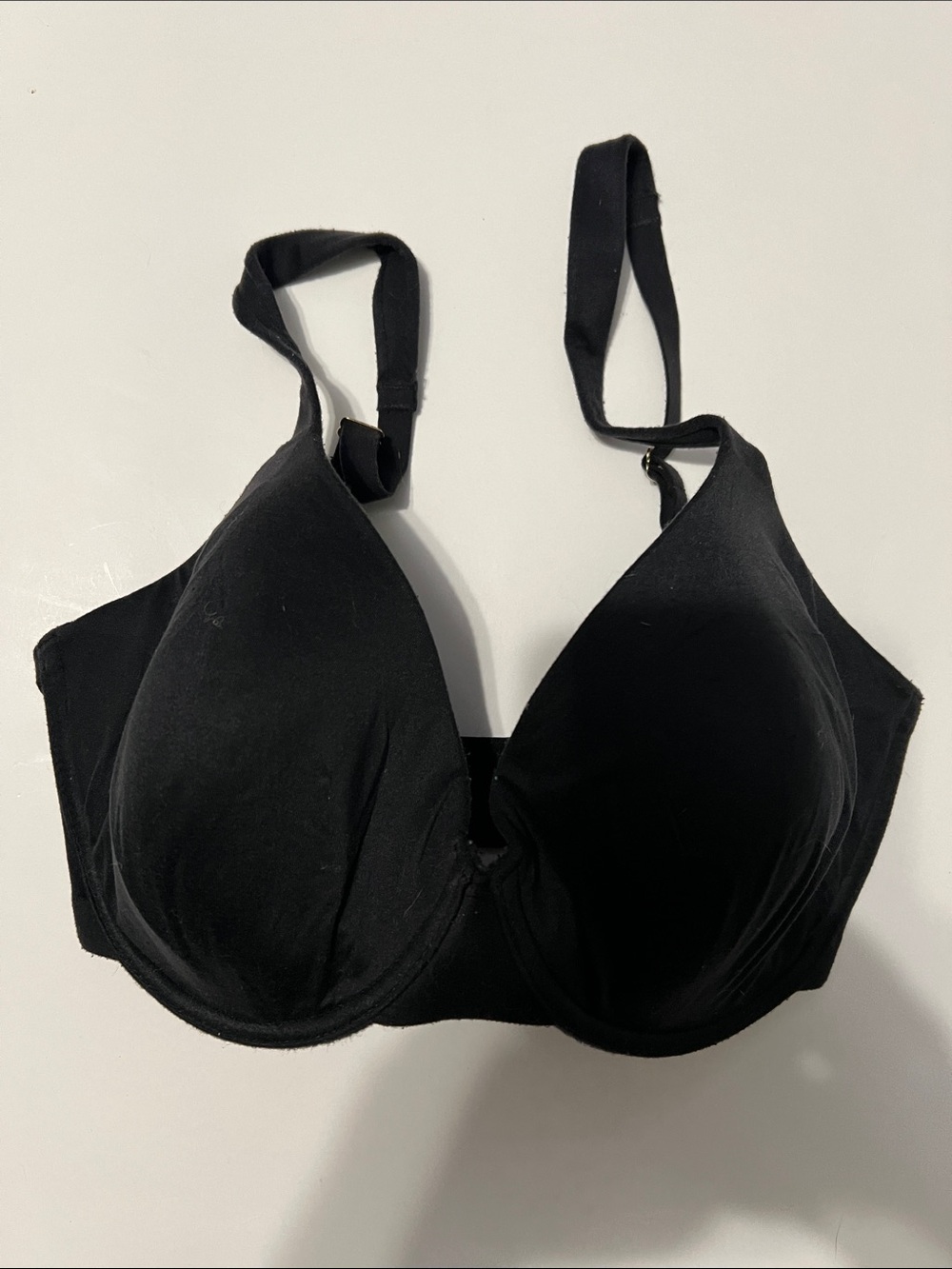 Natori Bra 30G bliss perfection black 731206 EUC